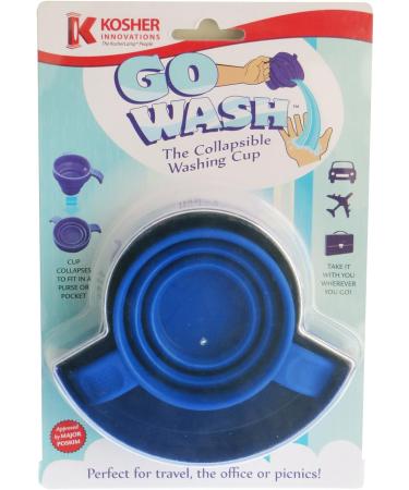 Kosher Innovations Go Wash Collapsible Washing Cup - 1 Cup | Convenient & Portable - Buy Online on GoSupps.com