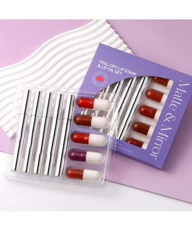 Kit de Gloss L vres - 10 Pi ces Rouge L vres Maquillage | Rouge Longue Tenue Kit de Maquillage pour Maison D placements Mariage Voyage Quotidien Femmes et Filles - Buy Online on GoSupps.com