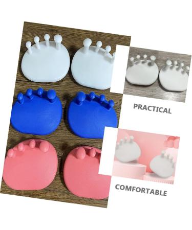 Silicone Toe Spacers - 1 Pair for Bunion Relief and Nail Polish - Pinky Dividers for Varus and Valgus - Men and Women's Foot Care Tool - Buy Online on GoSupps.com