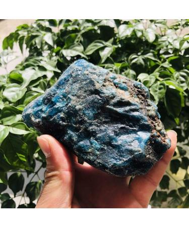 500g Rough Natural Blue Apatite Quartz Crystal Stone Natural Luster - Buy Online on GoSupps.com
