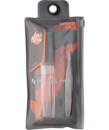 Buy STALEKS Eyebrow Tweezers EXPERT 20 Type 4 | Precision Tweezing for Perfect Brows | International Shipping - Buy Online on GoSupps.com