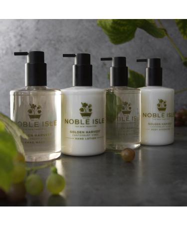 NOBLE ISLE Golden Harvest Luxury Body Lotion 250ml - Hydrating Moisturizer for Glowing Skin | International Shipping Available - Buy Online on GoSupps.com