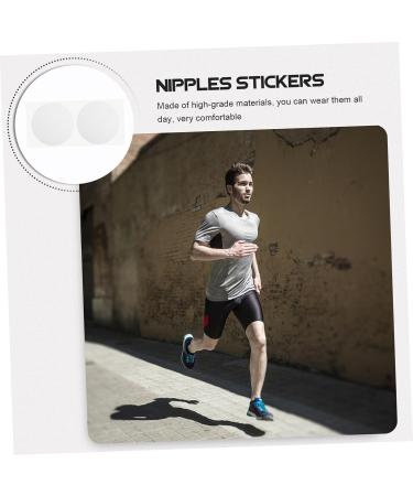 Plafope 50 Pair Men s Nipple Stickers - Disposable Breast Pads for Running - 3.5x3.5cm Male Nipple Protection Accessories - Buy Online on GoSupps.com