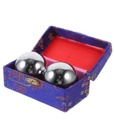 Hapinary 2st Fitness handball For older people Baoding balls massage handball massage ball iron relaxation handballs Hand massage balls outside massage balls the ball turn iron ball