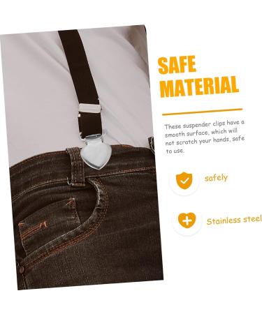 Holibanna 150 Peach Heart Chip Clip - Practical Pacifier Holder & Men's Lifting Belt Fastening Clips - 2 Pack (3.5x2.2cm) | International Shipping Available - Buy Online on GoSupps.com