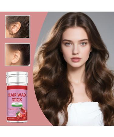 WJnflQN Hair Wax Styling Creme AntiDream 75g NonGreasy With Strawberry Scent Hair Styling Stick For Children Dance School Teen Girls Toddlers Women Men Ballet - Buy Online on GoSupps.com
