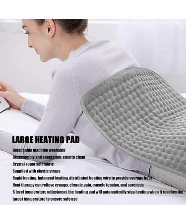 Electric Heating Pillows for Back Pain | Fast & Balanced Warming | Large 6-Step Setting | EU 220V - Shop Now! - Buy Online on GoSupps.com