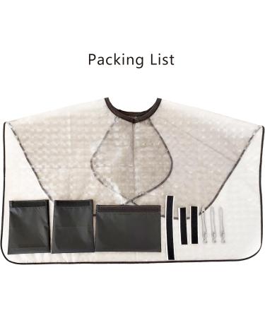Mastectomy Post Surgery Waterproof Shower Cape | Water-Resistant Garment for Recovery & Protection - Ideal for Mastectomy Chest & Shoulder Surgery (Black - Buy Online on GoSupps.com