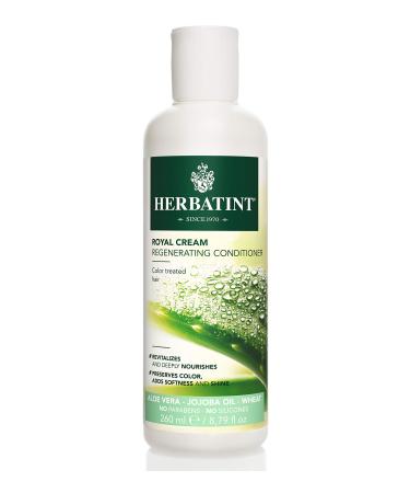 Herbatint Royal Cream Conditioner Aloe Vera Jojoba Oil Wheat 8.79 fl oz (260 ml)