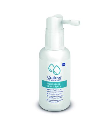 Oralieve Moisturising Dry Mouth Relief Spray Instant Dry Mouth Relief Effective Day and Night Relief Single Item 50ml 50 ml (Pack of 1)