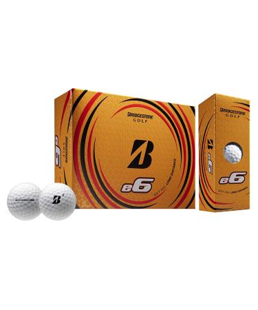 BRIDGESTONE 2021 e6 Golf Balls (One Dozen), White