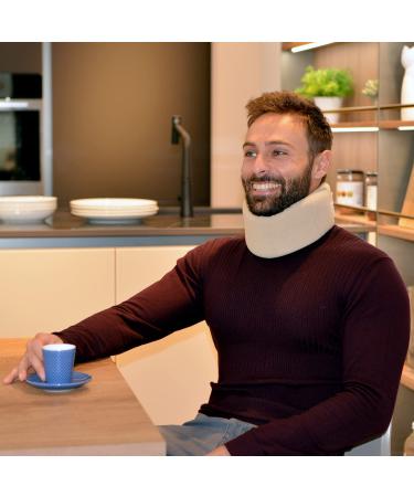 Buy Sports Therapy Soft Rollkrause Neck Support | Velcro Fastener | Orthopedic Medical Device | S-M Size (34/38cm Height 7cm) - Rewrise Human - Buy Online on GoSupps.com
