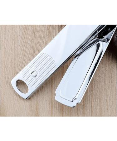 UNbit Nail Clipper Stainless Steel Small Fresh Nail Clippers Household Flat-Mouth Sharp Nail Clippers Manicure Tool with File - Buy Online on GoSupps.com