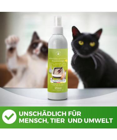 250ml Enzyme Odor Remover - Effective Pet Urine Eliminator for Cages Kennels & Toilets - Buy Online on GoSupps.com