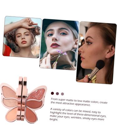 DOITOOL 2 Pcs Eyeshadow Palette Shimmer Eyeshadow Woman Eyeshadow Pallet Useful Foundation Girl Makeup Lucky 1 count (Pack of 1) As Shown 1x2pcs - Buy Online on GoSupps.com