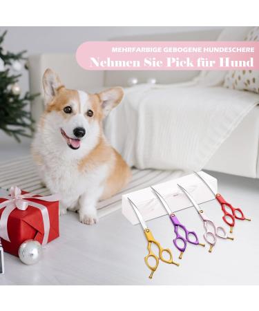 Purple Dragon 6-Inch Dog & Cat Grooming Scissors - Ultra-Light Aluminum Handle JP440C Steel Shears for Professionals & Beginners - Pink - Buy Online on GoSupps.com