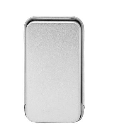 10 Pack Empty Sliding Cover Tins | Portable Silver Storage Can for Lip Balm Solid Perfume Gifts & Favors - Buy Online on GoSupps.com