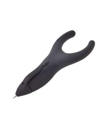 PenAgain ErgoSof Pen Ehlers-Danlos Arthritis Carpal Tunnel Pain Relief Black (00022)
