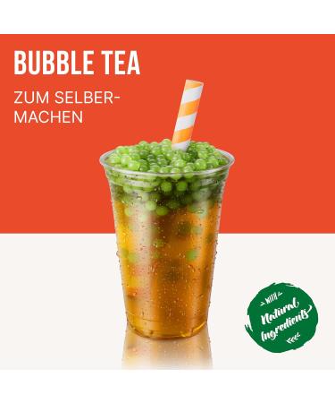 Buy Inspire Food Bubble Tea Set - Green Apple Boba Strawberry & Mango Syrup | 100% Vegan Gluten-Free No Artificial Dyes - International Shipping Available - Buy Online on GoSupps.com