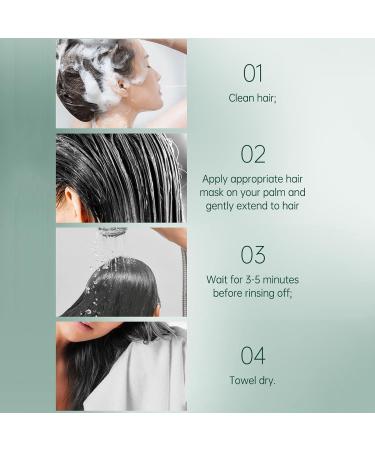 ROPALIA Green Energy Boosting Hair Mask - Anti-Hair Loss Repair Deep Conditioner - For Dry & Damaged Hair - Anti-Frizz Treatment for Split Ends & Breakage - Scalp Treatments - Hair Care - Buy Online on GoSupps.com