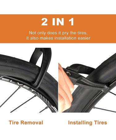 ZHOORQI Bike Tire Levers and Pliers Set for Easy Bicycle Tyre Removal - Non-Slip Grip, Convenient Bike Tire Changer Tool for Road and Mountain Bikes - Buy Online on GoSupps.com