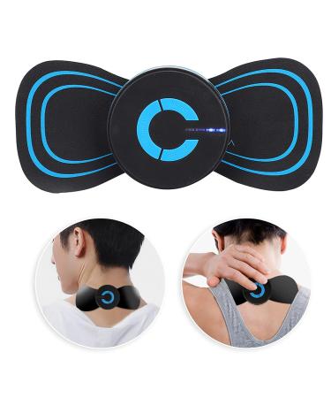 Mini Neck Massager - Wireless EMS Cervical Massager for Pain Relief | Electric Pulse Therapy Pad - Buy Online on GoSupps.com