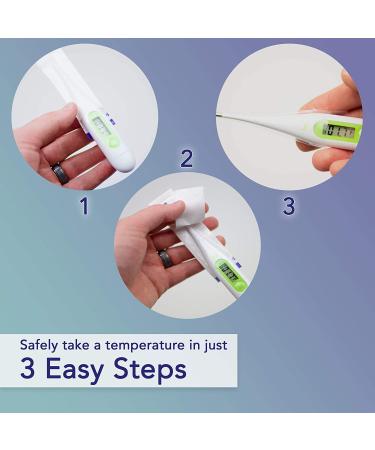 500 Pack Probe Covers - Heavy Duty Disposable Sleeves for Oral & Digital Thermometer - Safe & Sanitary Prevention of Cross-Contamination - Universal Rectal Thermometer Covers - Buy Online on GoSupps.com