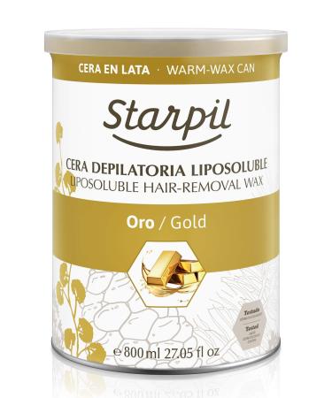 Gold Cera ORO Starpil Strip Wax Tin 800ml