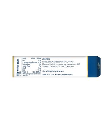 Manuka Health MGO 400+ Lollipotive & Lemon Lozenges Bundle - 100% Pure New Zealand Propolis & Vitamin C Candies - International Shipping Available - Buy Online on GoSupps.com