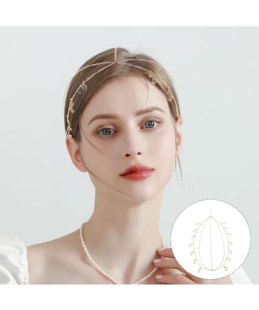 Beaupretty Moon Head Chains Jewelry | Boho Festival Hair Headband & Forehead Chain - International Shipping - Buy Online on GoSupps.com