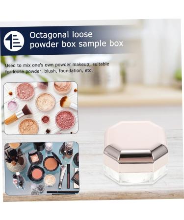 Healeved 12 Pcs Powder Box Cosmetic Powder Containers Empty Cream Jar Makeup Powder Sponge Golden Cover Abs 1 g (Pack of 1) Rose Goldx3pcs - Buy Online on GoSupps.com