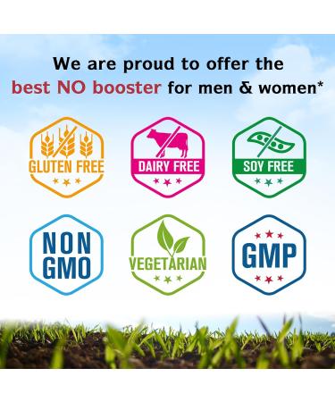 Innate Vitality Nitric Oxide Booster Supplement, L-Arginine, L-Citrulline, Beet Root, Beta-Alanine, Ginseng Root, Healthy Circulation, Energy & Endurance, 90 Vegan Capsules - Buy Online on GoSupps.com