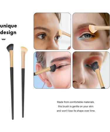 VINTORKY 6 Pcs Eyebrows Brush Eyeliner Applicator Tool Angled Eyeliner Brush Concealer Brush Brow Brush Wood - Buy Online on GoSupps.com