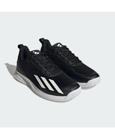 Buy Adidas Men's Courtflash Speed Tennis Sneakers - Core Black Ftwr White Matte Silver - International Shipping Available - Buy Online on GoSupps.com
