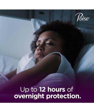 Poise Overnight Incontinence Pads for Women - Ultimate Absorbency - 24 Count (Pack of 2) - Packaging May Vary - Buy Online on GoSupps.com