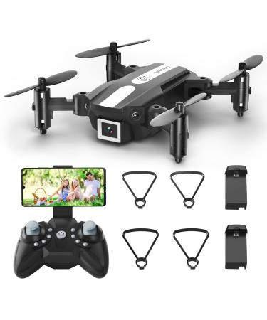 FERIETELF T25 Mini Drone with Camera - 1080P HD RC Drones for Kids 8-12 Fpv Drone for Adults Beginners, With One Key Take Off/ Landing, Gravity Sensor, Gesture Control, 3D Flip, Voice Control