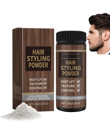 Hair Texturizing Powder, Men's Styling Powder, Natural Mattifying Hair Powder, Men's Hair Texture Powder, Hair Texturizing Powder Oil Absorbent Texture Powder (10G, 1PC)