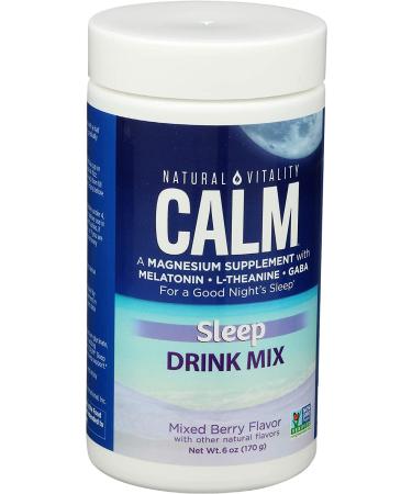Natural Vitality Calmful Sleep - Mixed Berry, 6 oz | Magnesium Relaxation Supplement - Buy Online on GoSupps.com