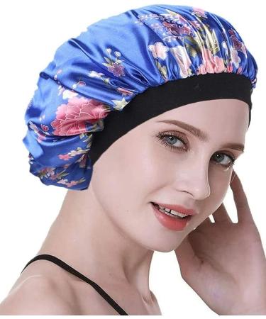 Tergy Satin Bonnet Caps for Women - Set of 12 | Elastic Band Bonnet Hats for Sleeping and Hair Care - Great for Black Women - Buy Online on GoSupps.com