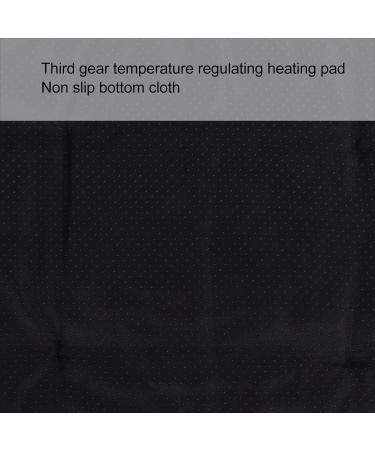 WOOXKEHM USB Heating Pillow - Portable Heated Travel Blanket | 9W Adjustable Temperature | Washable Foldable Leopard Print | Wet & Dry Heat Therapy for Pain Relief - Buy Online on GoSupps.com