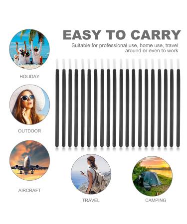 Shop Minkissy 100pcs Disposable Lip Brush Set - Perfect Lipstick Eyeshadow & Nail Polish Applicators for Women - Buy Online on GoSupps.com