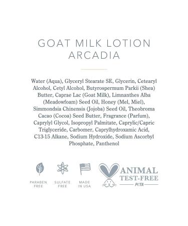 Beekman 1802 Goat Milk Lotion Arcadia 12.5 oz - Hydrating & Exfoliating Body Lotion for Sensitive Skin - Cruelty Free - Buy Online on GoSupps.com