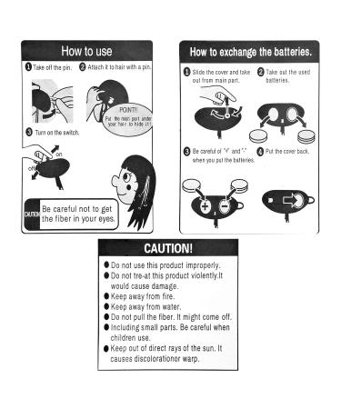 30 Pack LED Fiber Optic Hair Barrettes - Light-Up Extensions for Party, Festival, Concerts - Buy Online on GoSupps.com