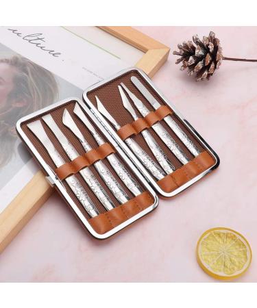 Watris Veiyi 8PCS Foot Shaver Pedicure Tool Set | Stainless Steel Callus Remover & Foot Care Kit for Men & Women - Buy Online on GoSupps.com