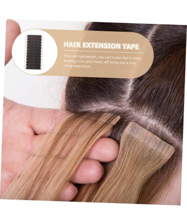 Beatifufu 10 Sheets Hair Extension Double Sided Tape Human Hair No- Residue Tape Hair Extension Tape Double- Sided Replacement Tape Lace Front Wig Tape Non-woven Fabric Water Proof Appendix - Buy Online on GoSupps.com