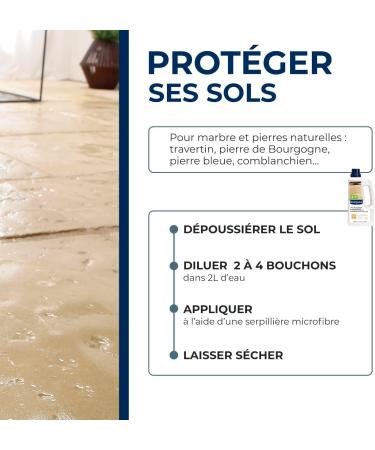 STARWAX - Shine Milk for Marble and Natural Stones - Cleans and Revives Shine - No Rinse - Non-Slip - Buy Online on GoSupps.com