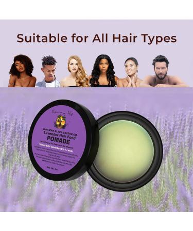 Sunny Isle Lavender Jamaican Black Castor Oil Hair Pomade 4oz (Pack of 2) - Nourishing Hair Care for All Hair Types - International Shipping Available - Buy Online on GoSupps.com