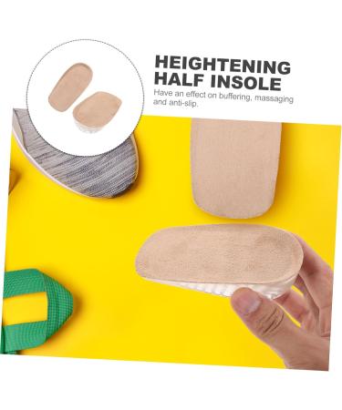 Didiseaon Half Insoles - Hidden Heel Risers for Men & Women | Comfort and Height Increase Shoe Inserts - Buy Online on GoSupps.com