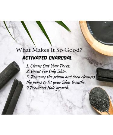 Mirah Belle Charcoal Body Wash | Anti Acne & Blemish Treatment | Pore Cleansing & Exfoliating | Sulfate & Paraben Free - 250 ml - Buy Online on GoSupps.com