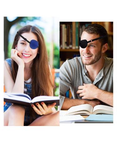 4 PCS Soft Medical Eye Patches - Adjustable Amblyopia Lazy Eye & Pirate Patches for Kids and Adults - Buy Online on GoSupps.com